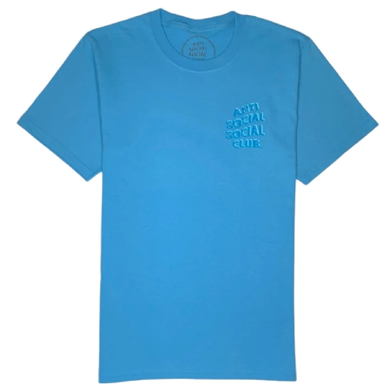 Anti Social Social Club Deeper Than Usual Tee (Aquatic Blue) Hip Men's Urban Hip Men's Urban