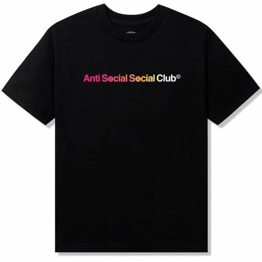 Anti Social Social Club Indoglo Tee (Black) Traditional Men's Wool Traditional Men's Wool