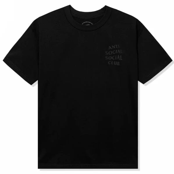 Anti Social Social Club Same But Different Tee (Black) ASSC23MAJ1SS431 Hip Men's Urban Hip Men's Urban