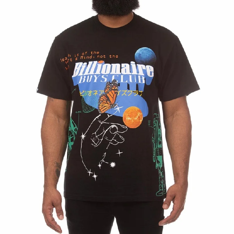 Billionaire Boys Club BB Billimorphous SS Knit (Black) 831-4300 Dapper Men's 1920S Dapper Men's 1920S