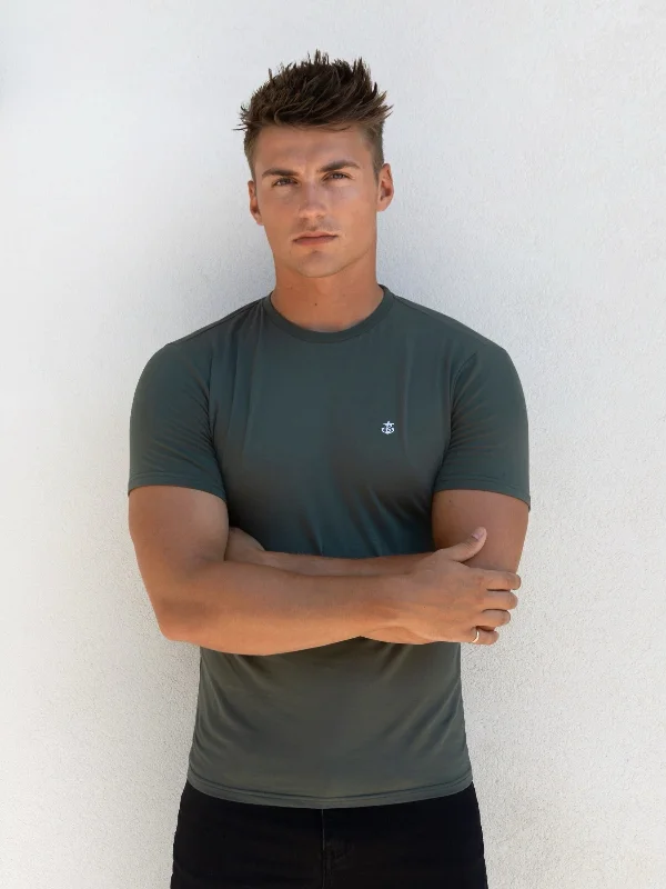 Renzo T-Shirt - Khaki Green Modern Men's  Modern Men's 