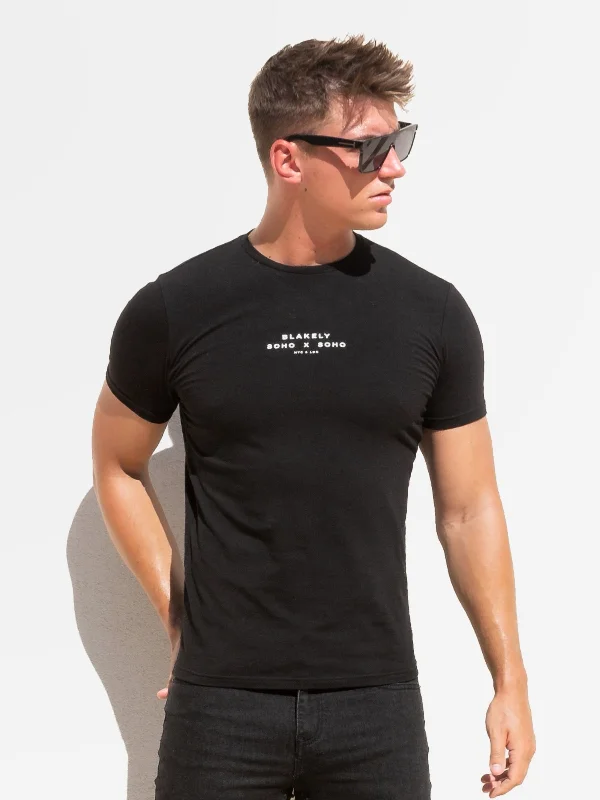 Soho T-Shirt - Black Bold Men's Statement Bold Men's Statement