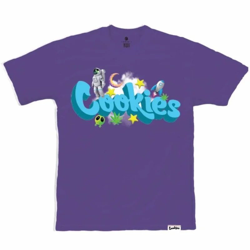 Cookies Day Dreamer SS Tee (Purple) CM233TSP36 Hip Men's Retro Hip Men's Retro