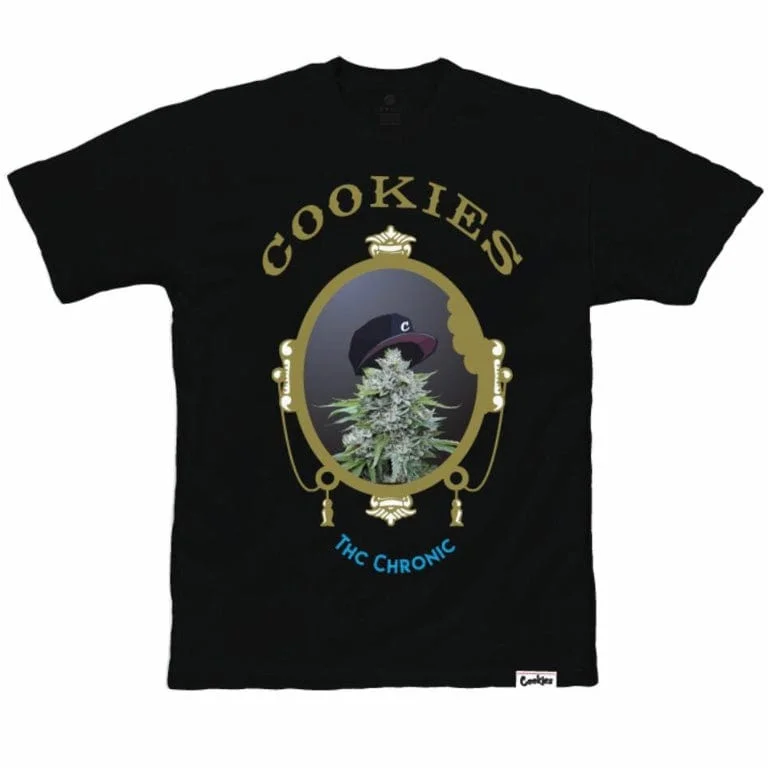 Cookies Thc Chronic SS Tee (Black) CM232TSP59 British Gentleman Style British Gentleman Style