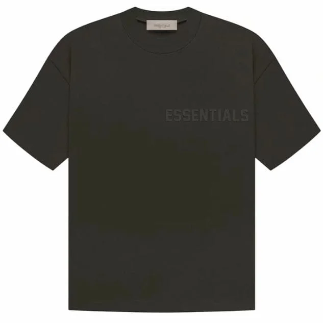 Fear Of God Essentials SS Tee (Off Black) 125BT222000F Unique Men's Upcycled Unique Men's Upcycled