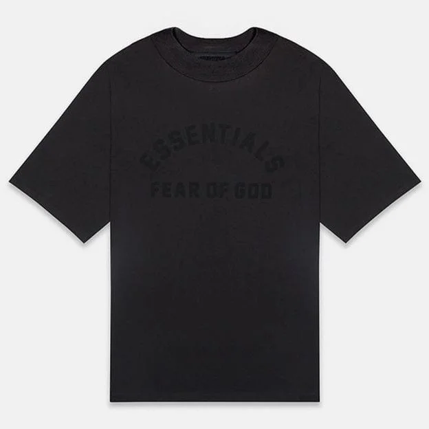 Fear Of God Essentials Tee (Jet Black) 125SP232006F Lumberjack Lumberjack