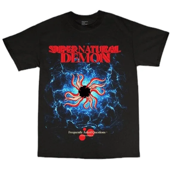 Frequently Asked Questions Supernatural Demon T Shirt (Black) 23-386 Business Business