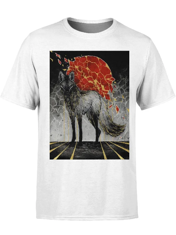 Golden Mane Wolf Unisex Crew Practical Men's Quick Practical Men's Quick