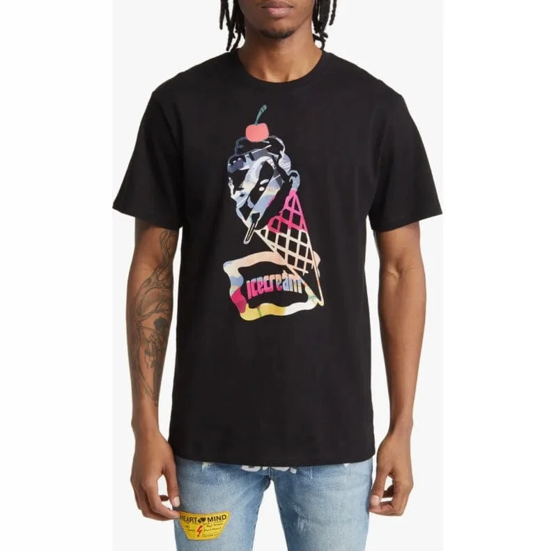 Ice Cream Cucumber SS Tee (Black) 431-3205 Sophisticated Men's  Sophisticated Men's 