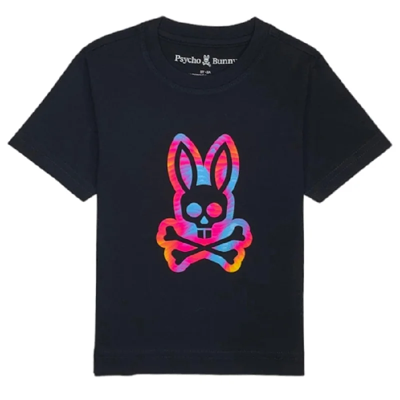 Kids Psycho Bunny Montgomery Graphic Tee (Black) B0U948Y1PC Traditional Men's Country Traditional Men's Country