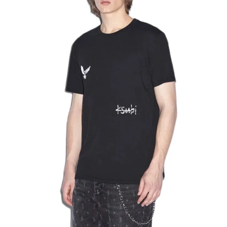 Ksubi Flight Kash SS Tee (Jet Black) MPS24TE012 Dynamic Men's High Dynamic Men's High