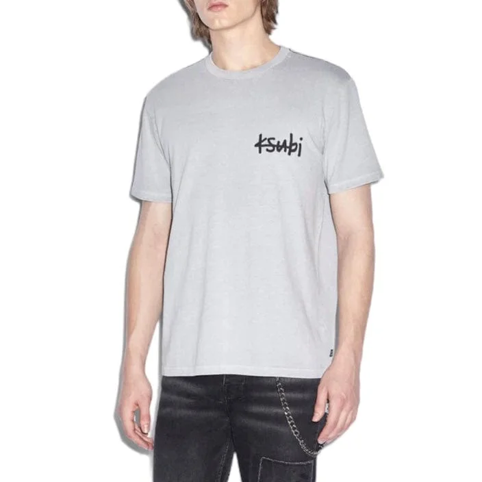 Ksubi Lock Up Kash SS Tee (Tang Ash) MPS24TE002 Dapper Men's 1920S Dapper Men's 1920S