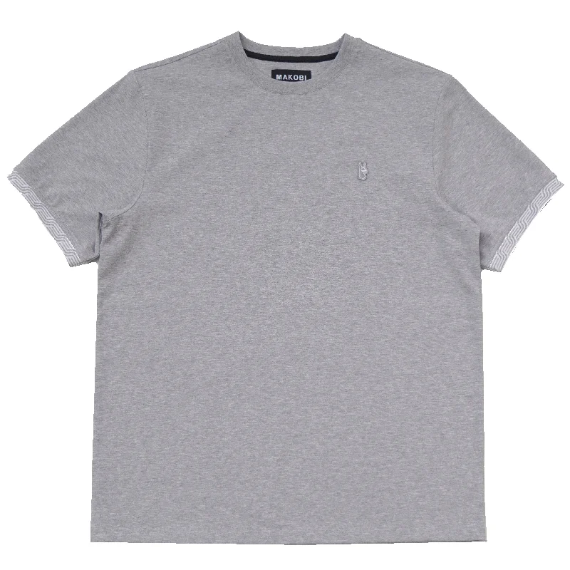 M275 Makobi Luciano Tee - Gray Artistic Men's Avant Artistic Men's Avant