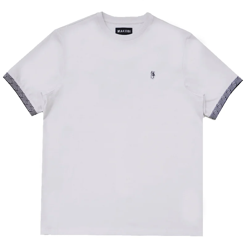 M275 Makobi Luciano Tee - White Unique Men's Patch Unique Men's Patch