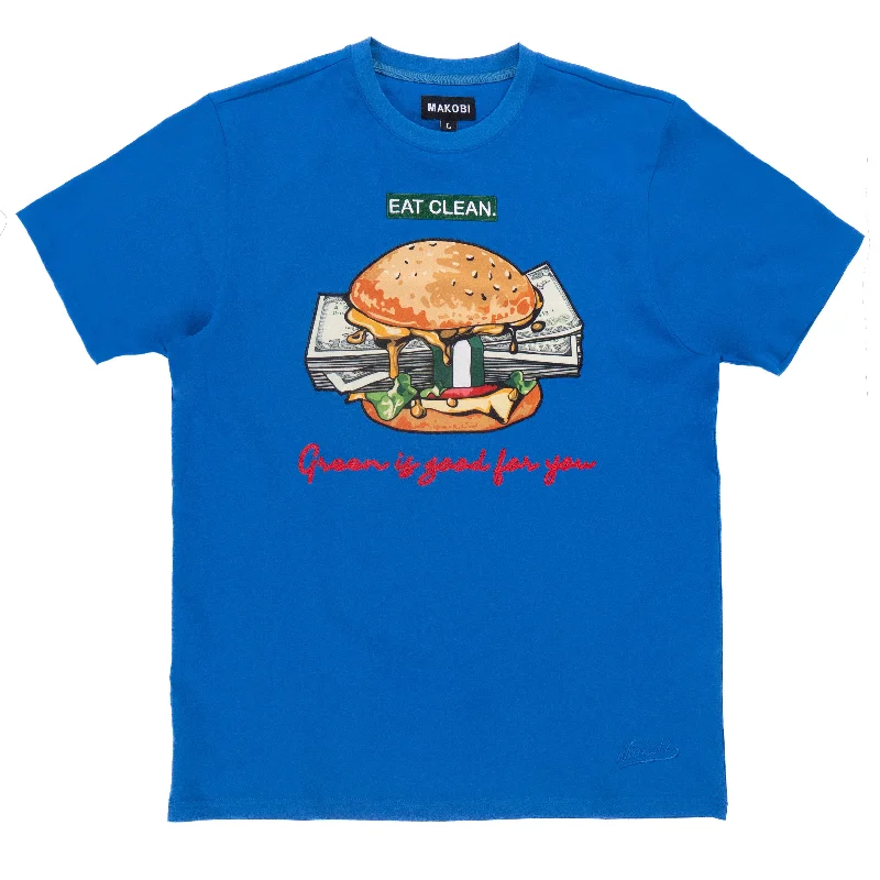 M306 Vegan Burger Tee - Royal Athletic Men's High Athletic Men's High