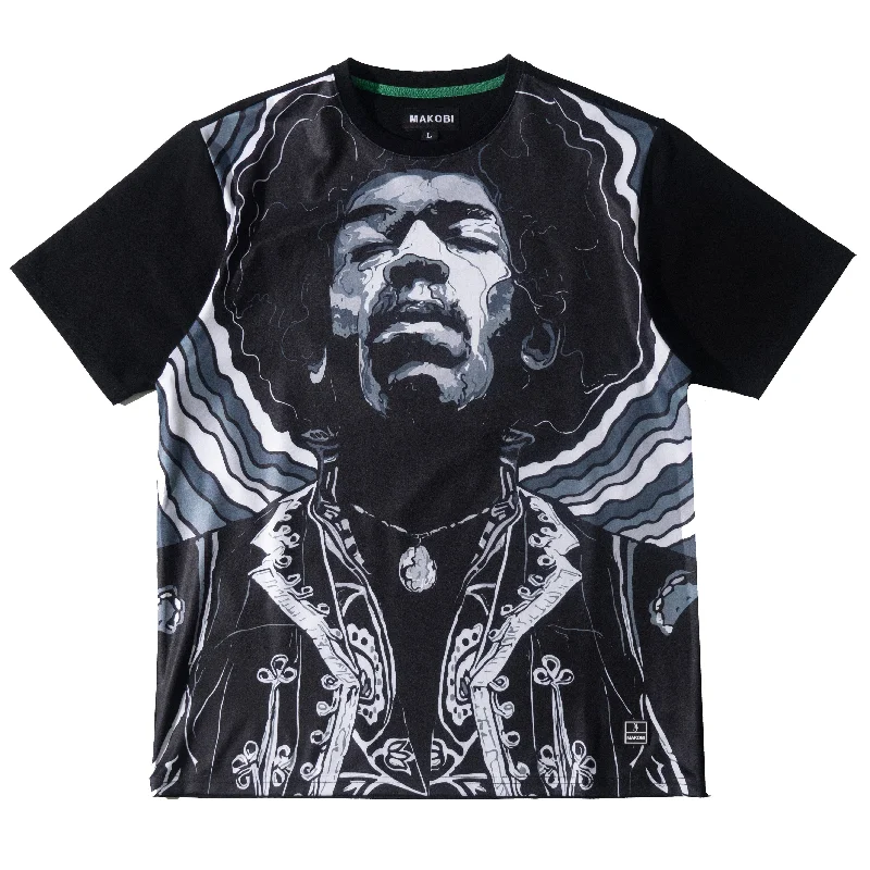 M324 Jimi Hendrix Tee - Gray Confident Men's Power Confident Men's Power