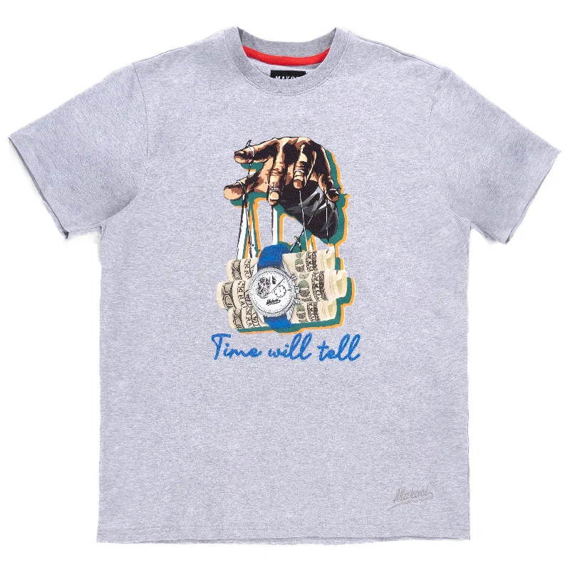 M329 Time Will Tell Tee - Gray Rugged Men's Outdoor  Rugged Men's Outdoor 