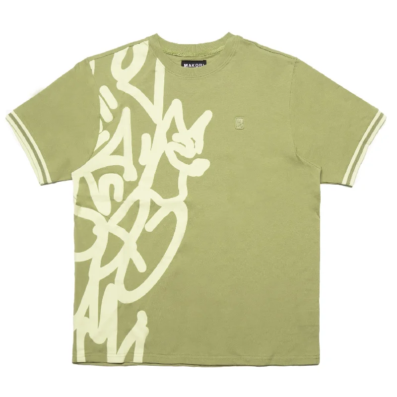 M371 Makobi Lorini Dobie Tee - Olive Modern Men's  Modern Men's 