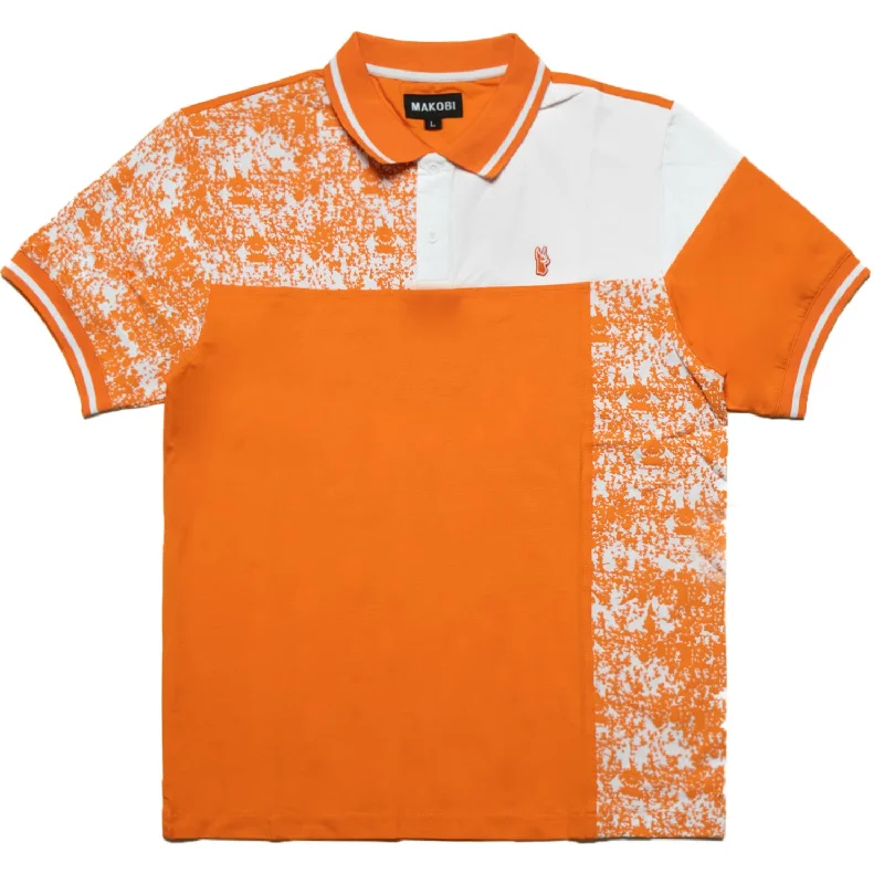 M373 Bergamo Polo Shirt - Orange Beach Beach