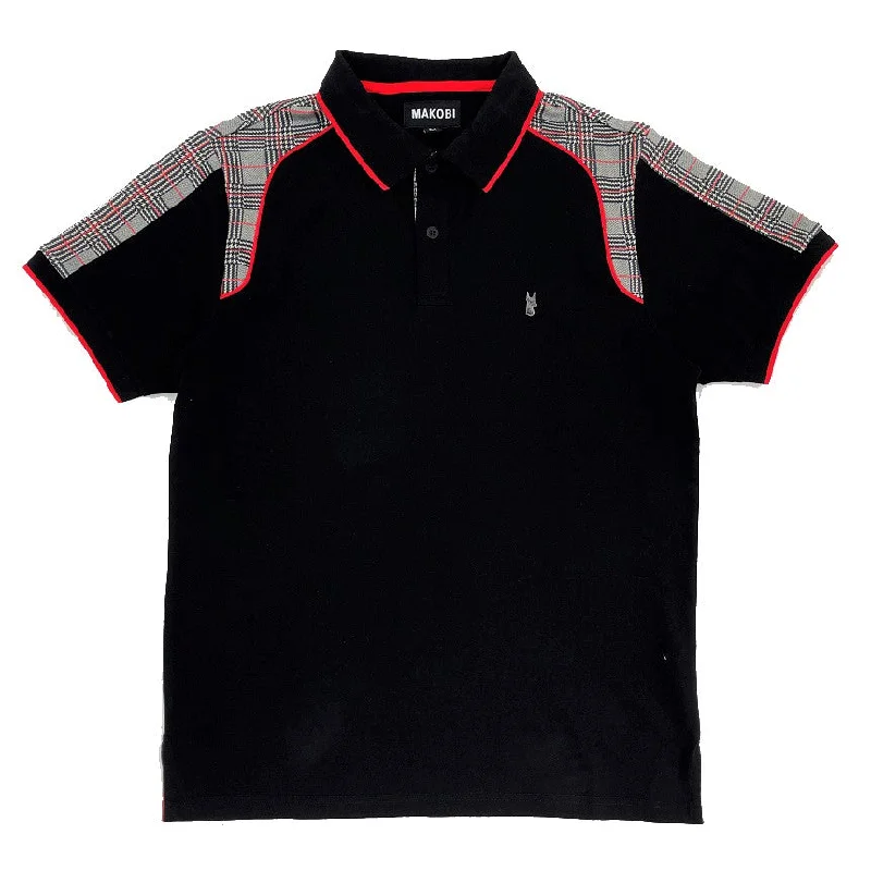 M431 Vercelli Polo Shirt - Black Sharp Men's Italian Sharp Men's Italian