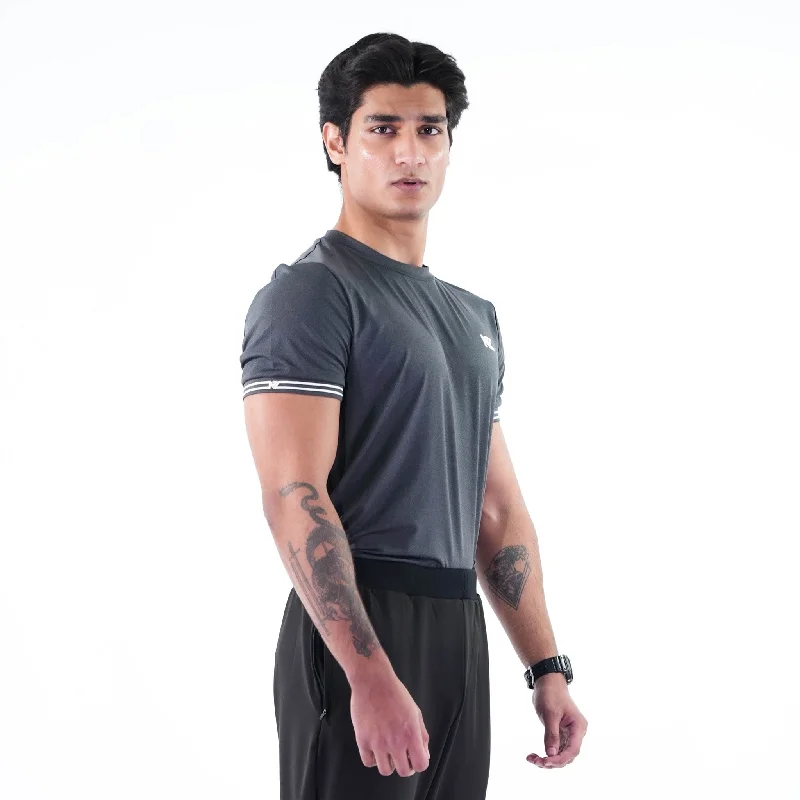 MZA Stride Elite Tee  Anthracite Tough Men's Tactical Tough Men's Tactical