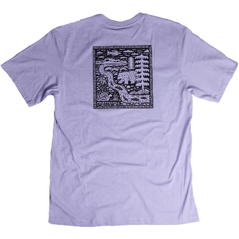 Papel Picado Short Sleeve Tee Sleek Men's Metallic Sleek Men's Metallic