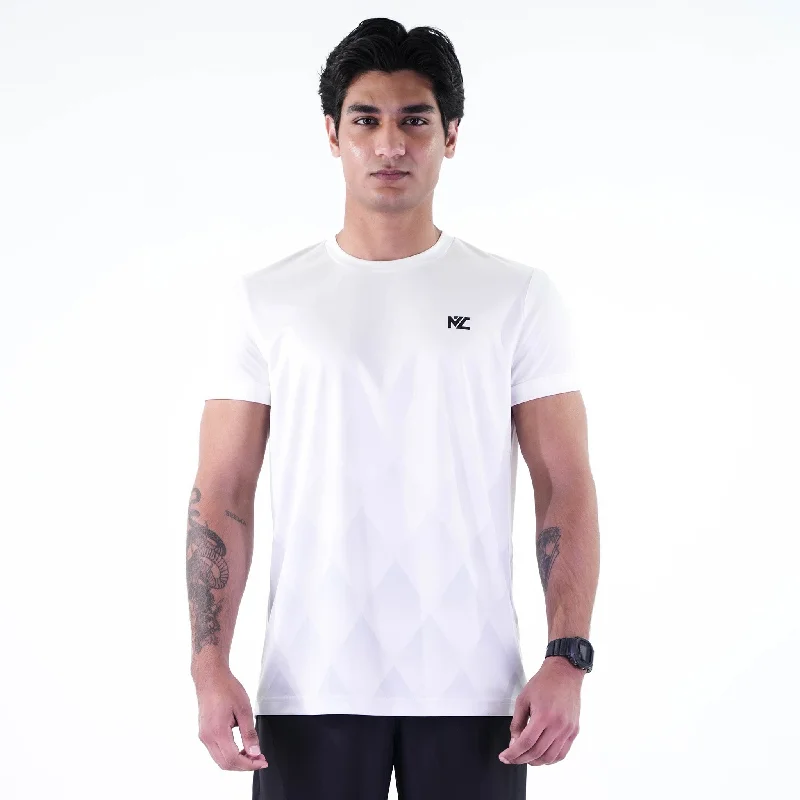 Pure Vigor Gym Tee White Business Business