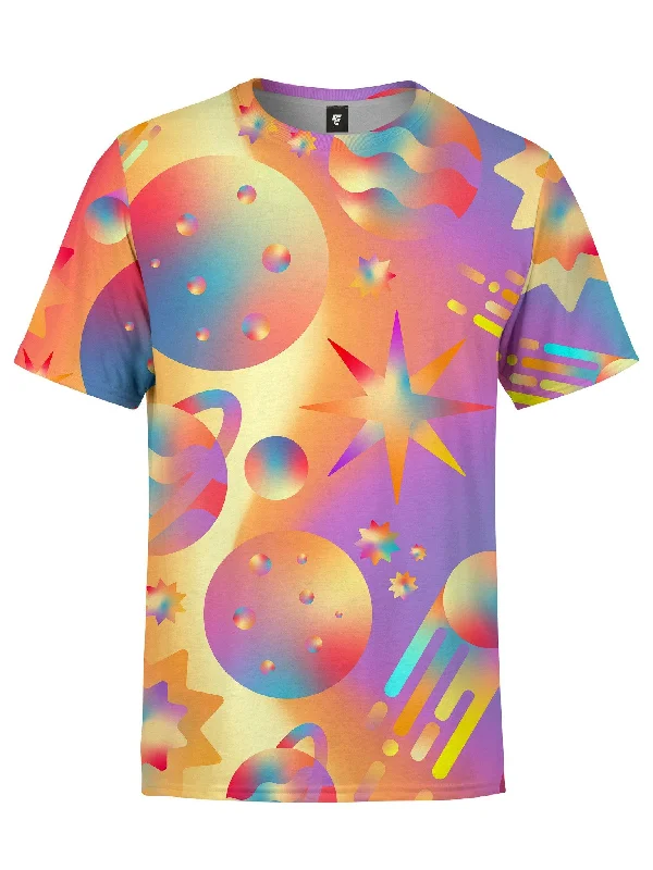 Space Gushers Unisex Crew Sleek Men's Metallic Sleek Men's Metallic