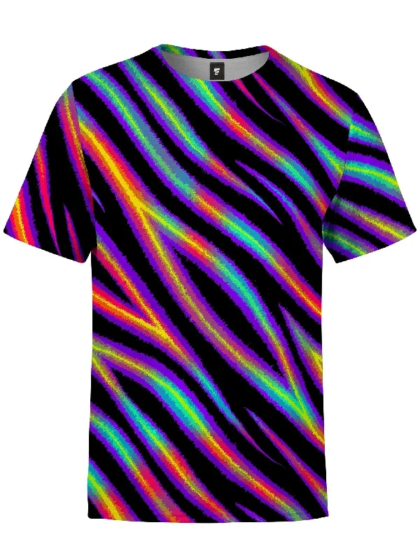 Tiger Stripes (Colorful) Unisex Crew Vacation Vacation