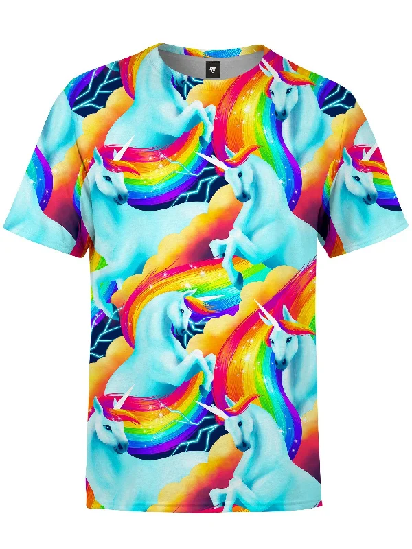 Unicorn Sherbet Unisex Crew Vintage Men's 1970S Disco Vintage Men's 1970S Disco