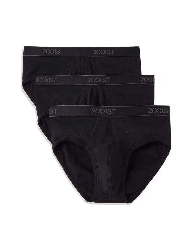 2xist 3-Pack Cotton Contour Pouch Brief 020303 Trendy Men's Bucket Trendy Men's Bucket