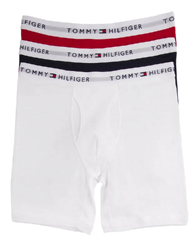 Tommy Hilfiger 3-Pack Classic Boxer Briefs 09TE001 Athletic Men's High Athletic Men's High