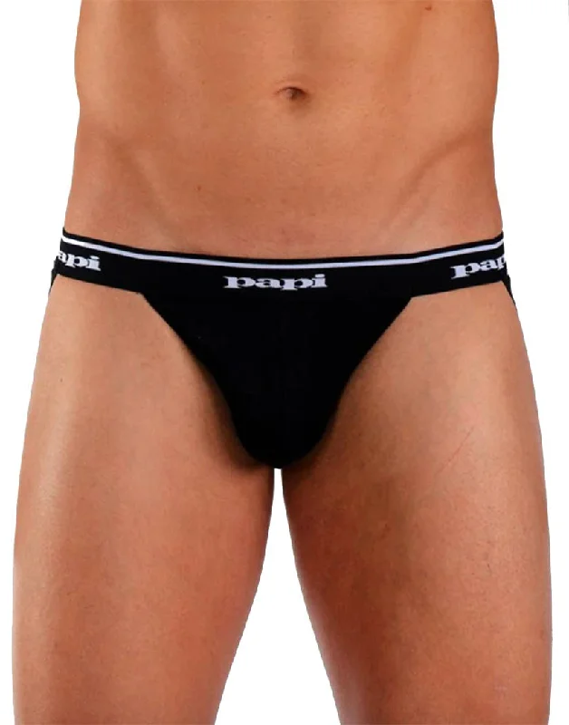 Papi 3-Pack Cotton Jockstraps 705910 Monochromatic Office Style Monochromatic Office Style