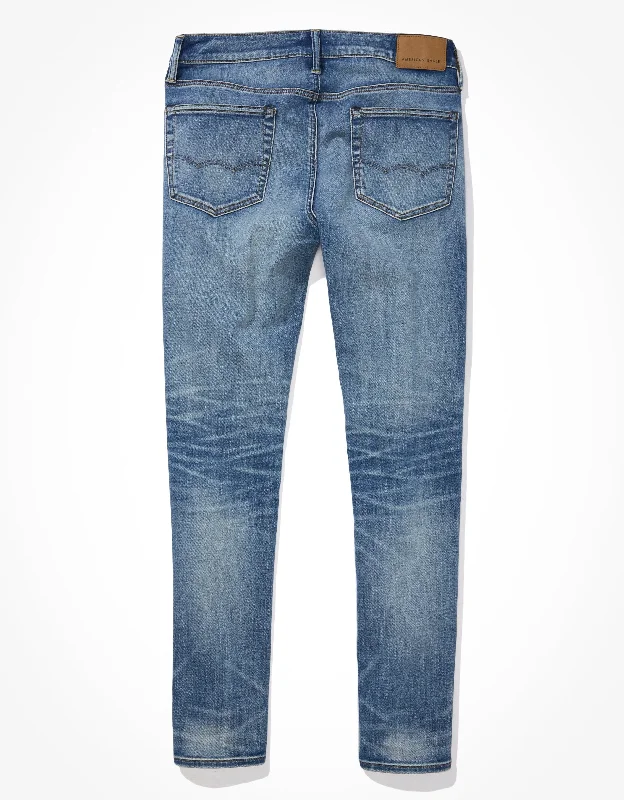 AE AirFlex+ Distressed Skinny Jean Sleek Men's Contemporary  Sleek Men's Contemporary 