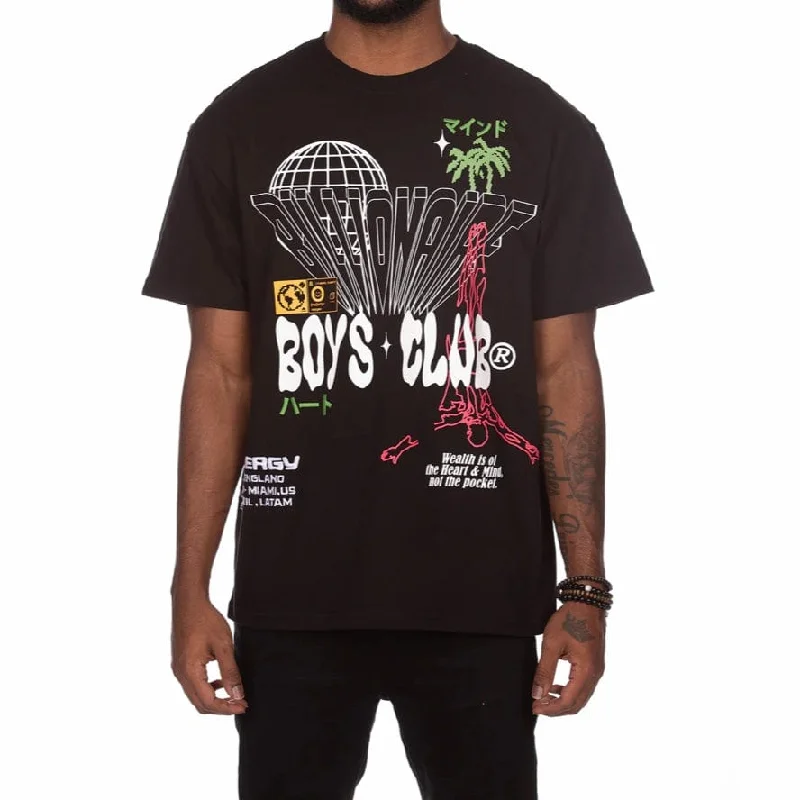 Billionaire Boys Club BB Around The World SS Tee (Black) 841-3310 Dynamic Men's Moto Dynamic Men's Moto