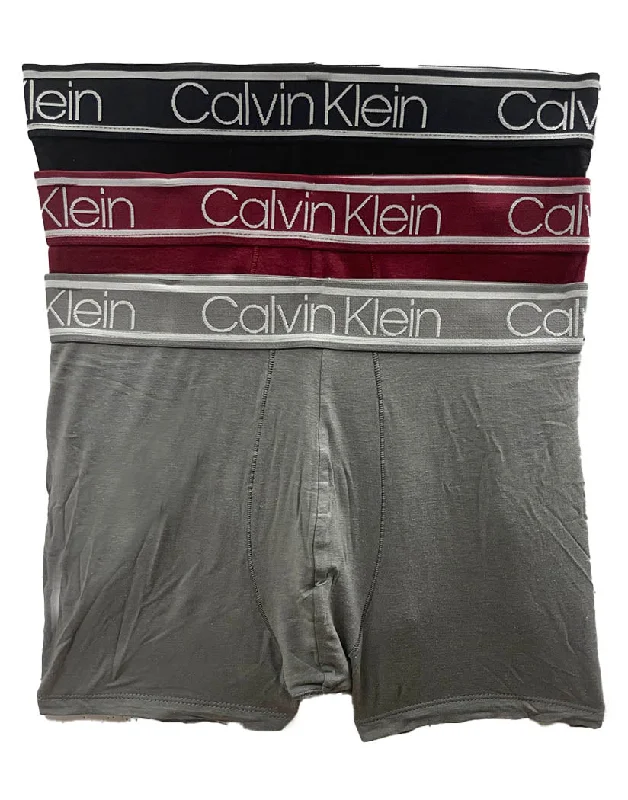 Calvin Klein Bamboo Comfort Trunk 3 Pack NP2261O Tailored Tailored