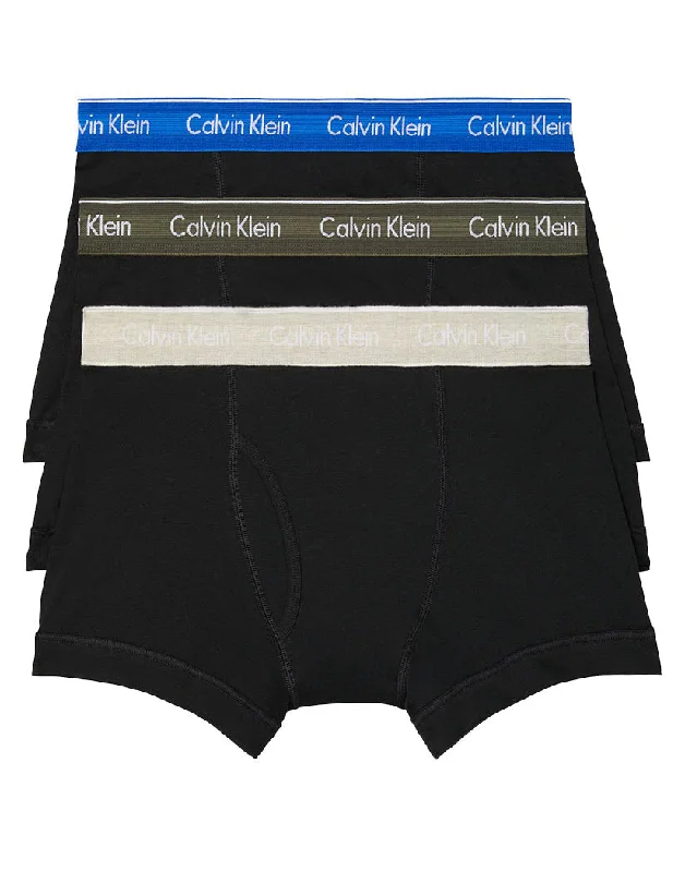 Calvin Klein Cotton 3-Pack Classic Trunk NB4002 Cozy Men's Sherpa Cozy Men's Sherpa