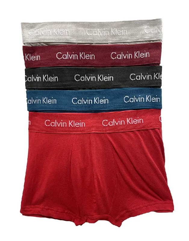 Calvin Klein Cotton Stretch Low Rise Trunk 5-Pack NB3394 Hip Men's Urban Hip Men's Urban