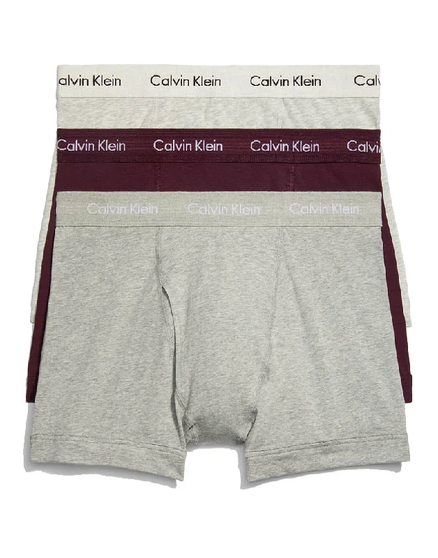 Calvin Klein Men's Cotton Stretch 3-Pack Trunk NB2615 Youthful Men's Anime Youthful Men's Anime