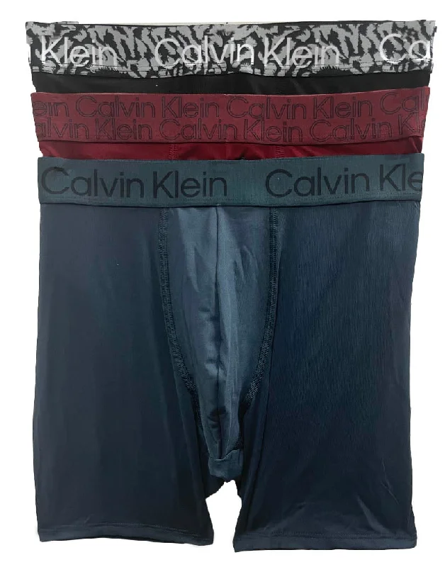 Calvin Klein Printed Waistband Micro Boxer Brief Variety NP2470O Relaxed Men's Beach Relaxed Men's Beach