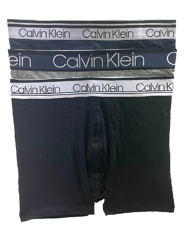 Calvin Klein WB Cotton Stretch Trunk Variety Pack NP2312O Refined Men's Classic  Refined Men's Classic 