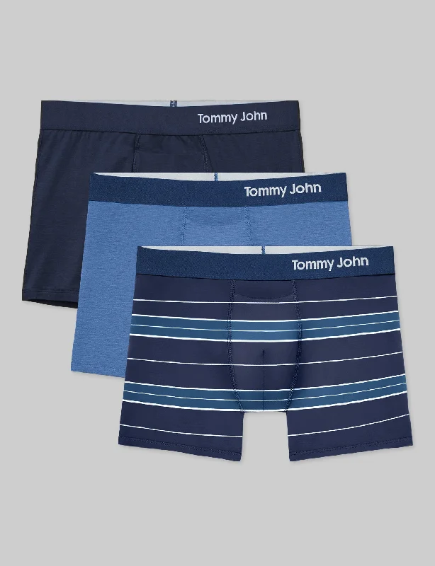 Cool Cotton Trunk 4" (3-Pack) Dynamic Men's Moto Dynamic Men's Moto