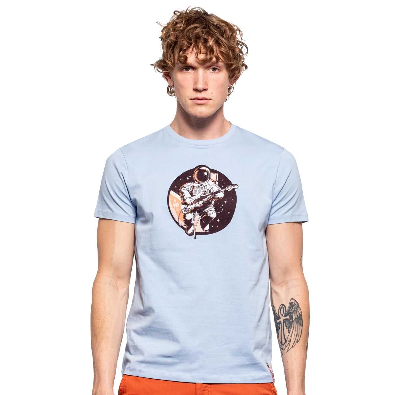 Eight X Space Rock graphic t-shirt blue Street Street