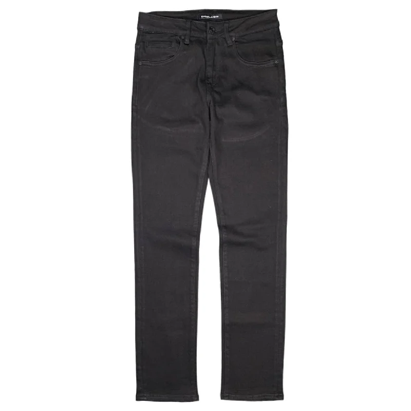 Embellish Spencer Straight Fit Denim Jean (Black) - EMBF222-27 Stylish Men's Tropical  Stylish Men's Tropical 