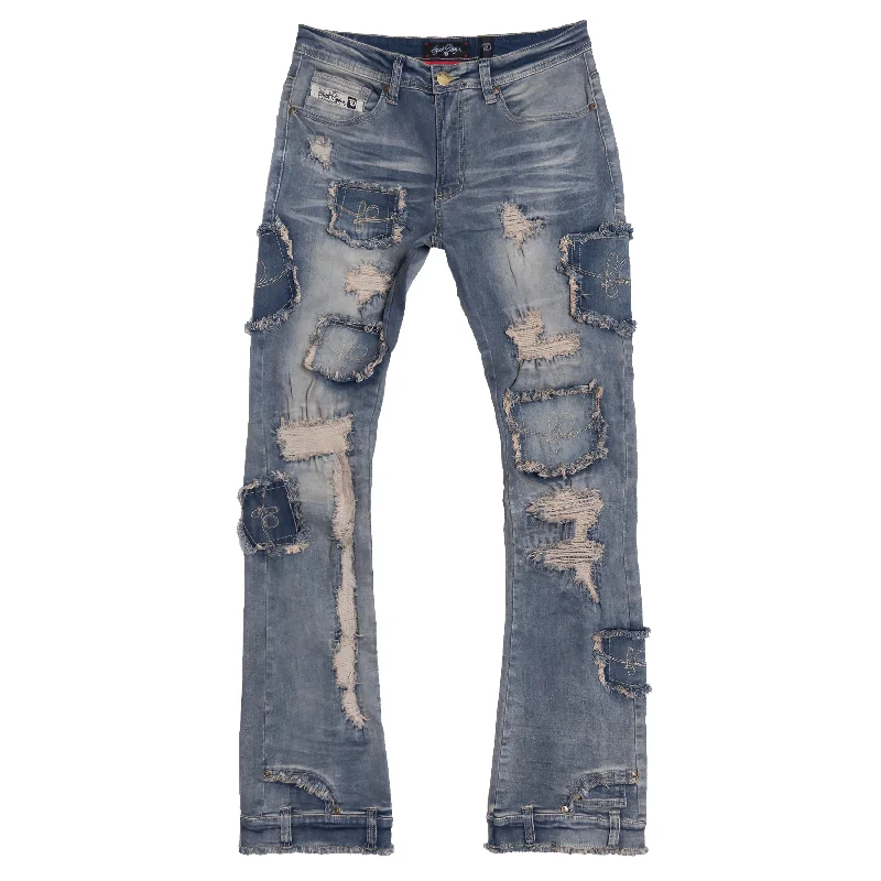 F1721 Rackade Stacked Jeans - Dirt Refined Men's Velvet Refined Men's Velvet