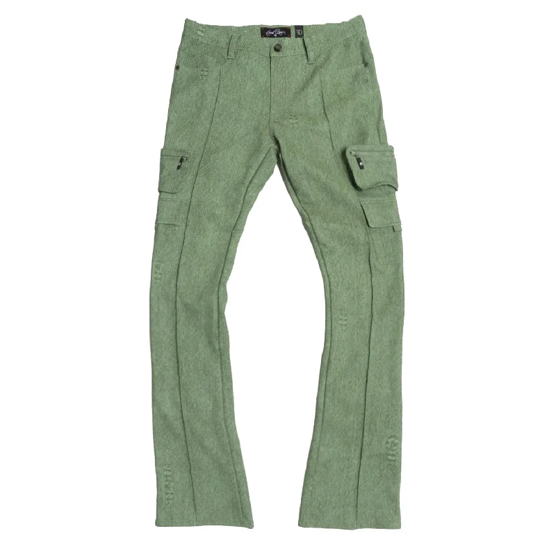 F2789 CASA DE PU Pants - Green Dynamic Men's Moto Dynamic Men's Moto