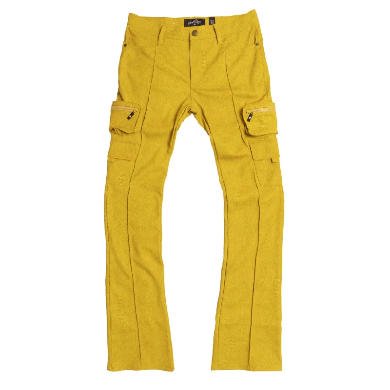 F2789 CASA DE PU Pants - Wheat Sharp Men's Italian Sharp Men's Italian