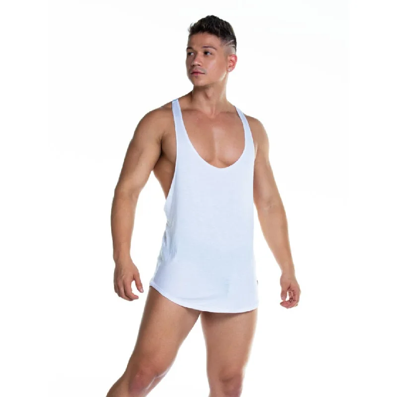 Gigo Forever tank white Artistic Men's Avant Artistic Men's Avant