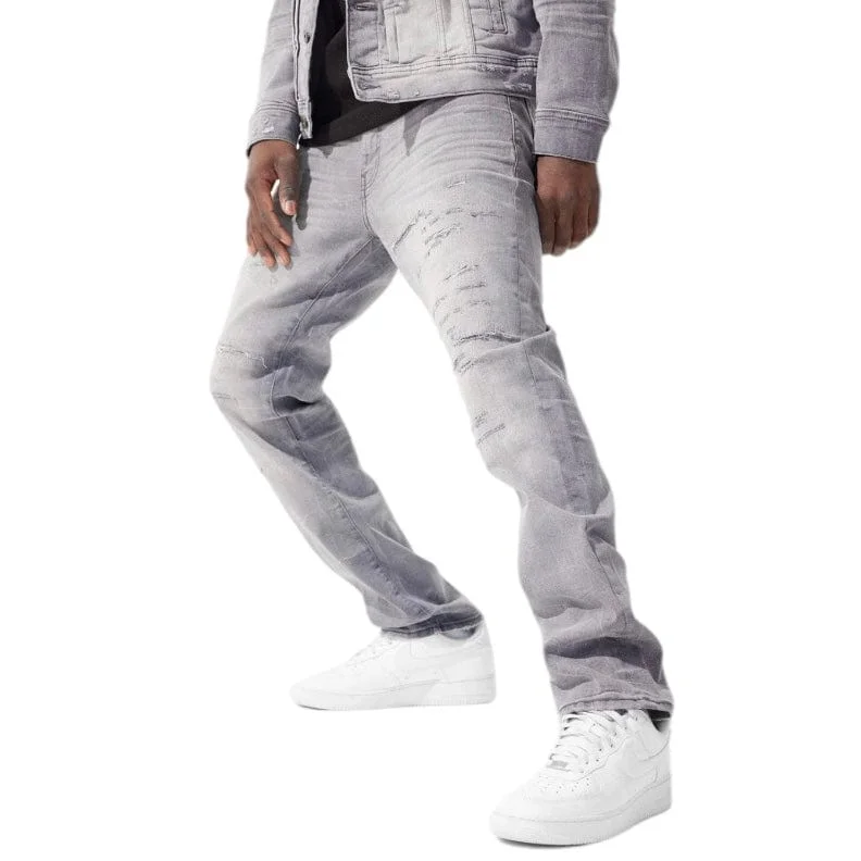 Jordan Craig Collins Amsterdam Monochrome Denim (Arctic Grey) JC358R Unique Men's Upcycled Unique Men's Upcycled