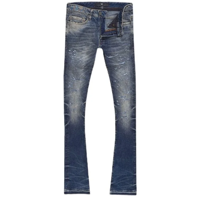 Jordan Craig Martin Stacked Amsterdam Azure Denim (Desert) Relaxed Men's Australian  Relaxed Men's Australian 